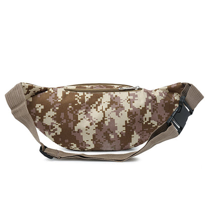 Sacs banane multifonctionnels de grande capacité pour hommes, tactiques de camouflage