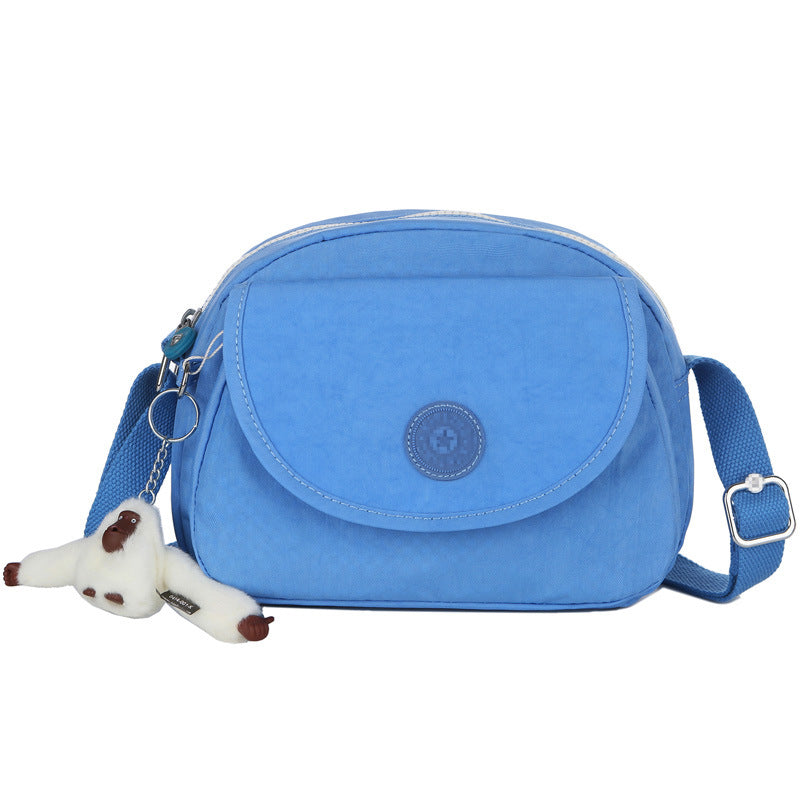 Women's Popular Versatile Monkey Nylon Cloth Crossbody Bags