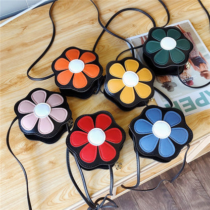 Flower Single Small Mini Sunflower Cartoon Purses