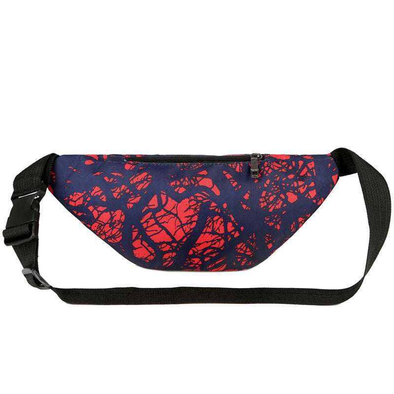 Women's & Men's & Exercise Oxford Cloth Waterproof Printed Men's Waist Packs