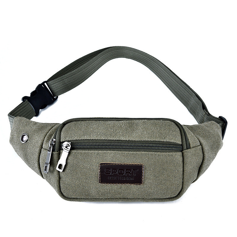 Women's & Men's For Canvas Inch Mobile Running Leisure Men's Waist Packs