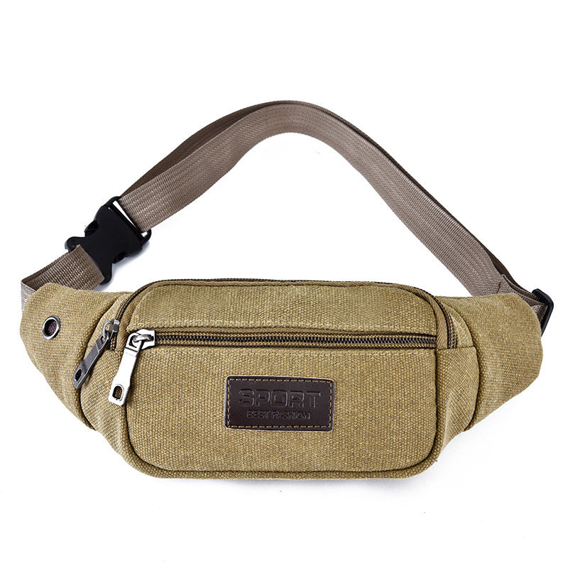 Women's & Men's For Canvas Inch Mobile Running Leisure Men's Waist Packs