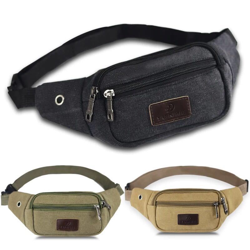 Women's & Men's For Canvas Inch Mobile Running Leisure Men's Waist Packs