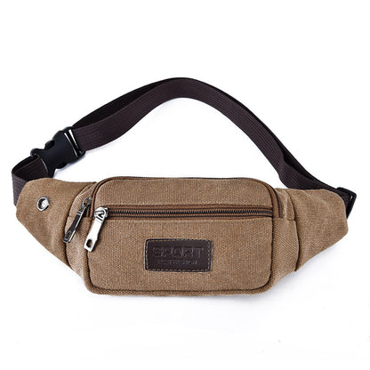 Women's & Men's For Canvas Inch Mobile Running Leisure Men's Waist Packs