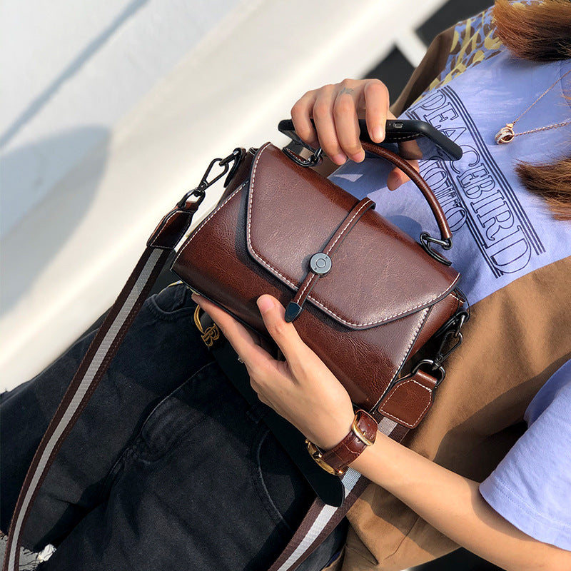 Women's Trendy Stylish Versatile Leather Mobile Shoulder Bags