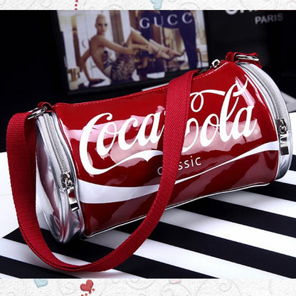 Women's Summer Fashion Patent Leather Shiny Cartoon Shoulder Bags