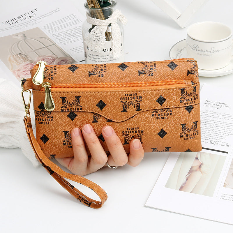 Women's Pouch Trendy Mobile Clutch Fashion Korean Handbags