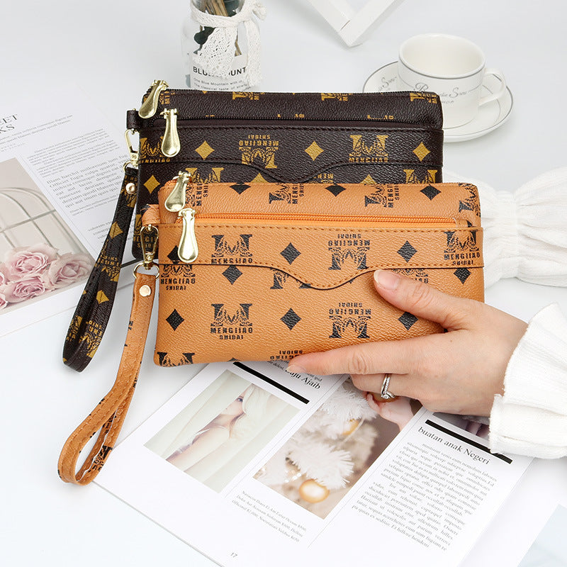 Women's Pouch Trendy Mobile Clutch Fashion Korean Handbags