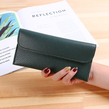 Women's Long Fashion Thin Simple With Slot Ladies Wallets