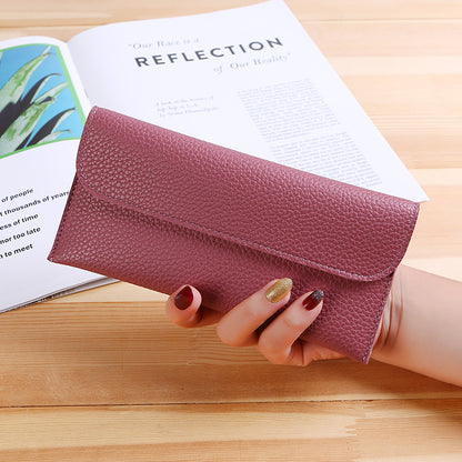 Women's Long Fashion Thin Simple With Slot Ladies Wallets