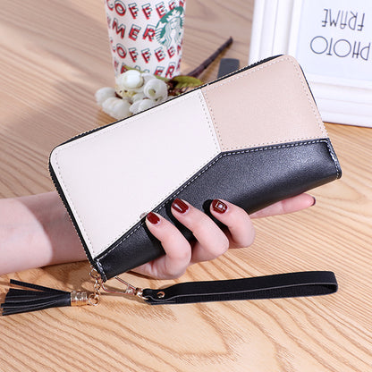 Women's Style Long Large Capacity Zipper Mobile Ladies Wallets