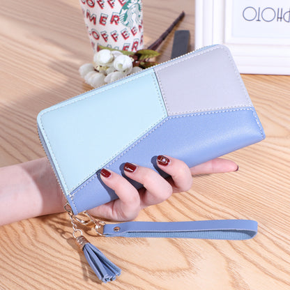 Women's Style Long Large Capacity Zipper Mobile Ladies Wallets