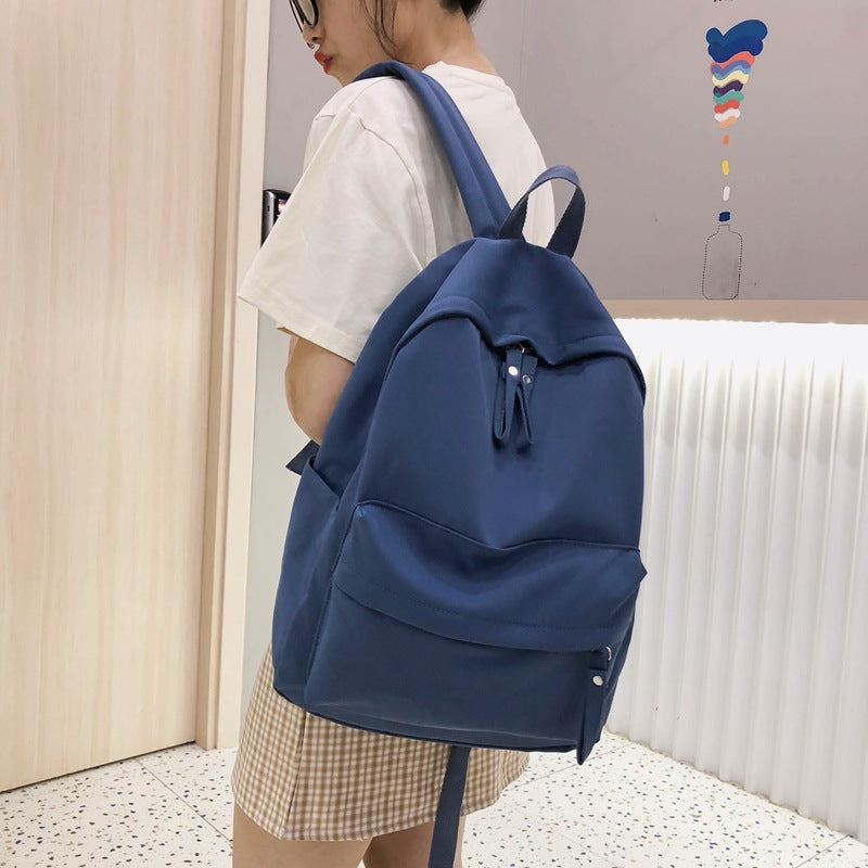 Women's Style Fashion Pure Color Simple Super Popular Backpacks