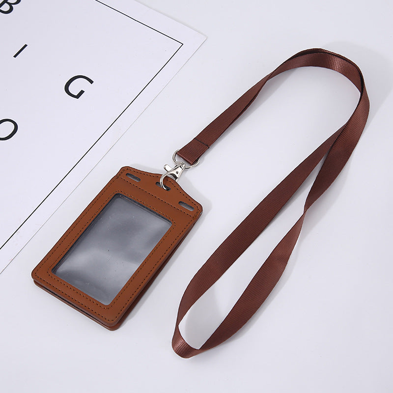 Bus Multifunctional Leather Certificate Bank Permit Card Holder