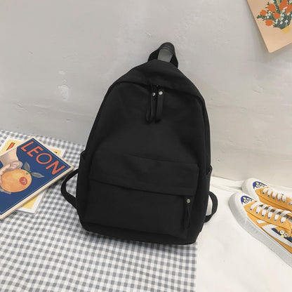 Women's Style Fashion Pure Color Simple Super Popular Backpacks