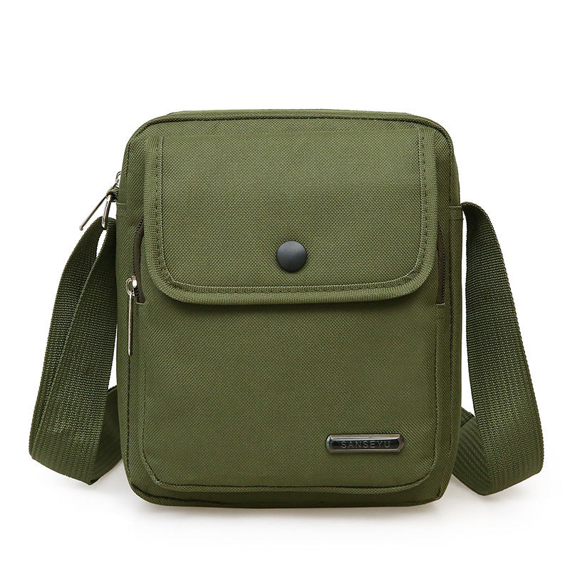 Men's Leisure Functional Fashionable Korean Nylon Men's Messenger Bags