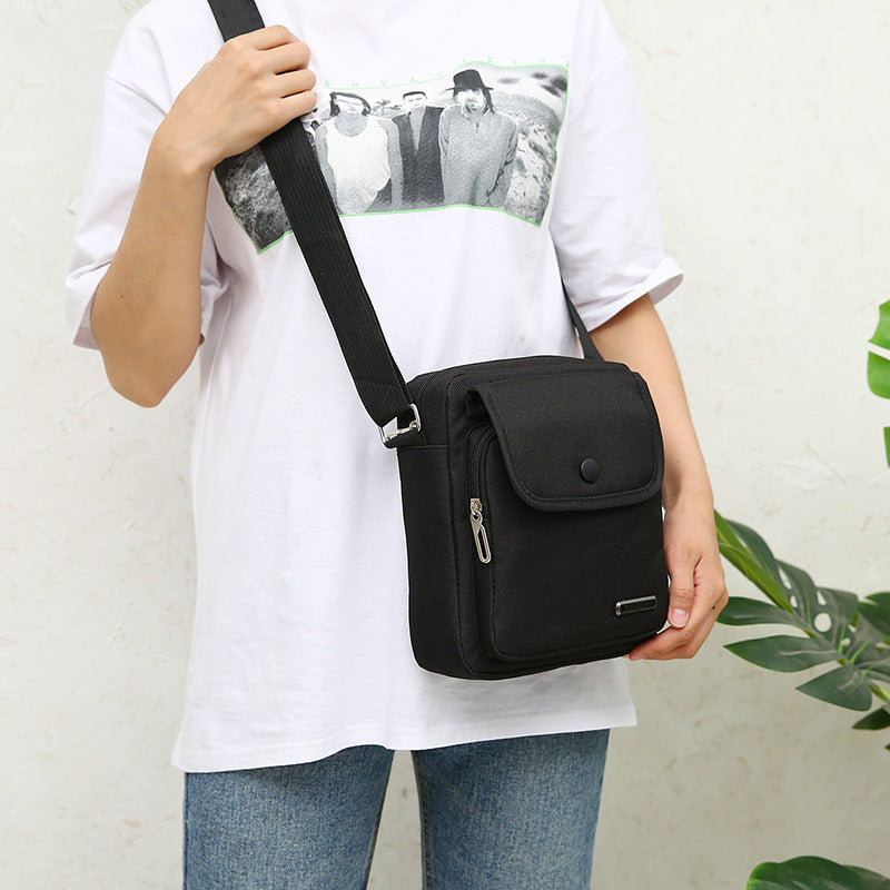 Men's Leisure Functional Fashionable Korean Nylon Men's Messenger Bags