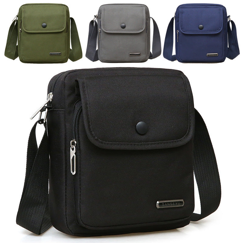 Men's Leisure Functional Fashionable Korean Nylon Men's Messenger Bags