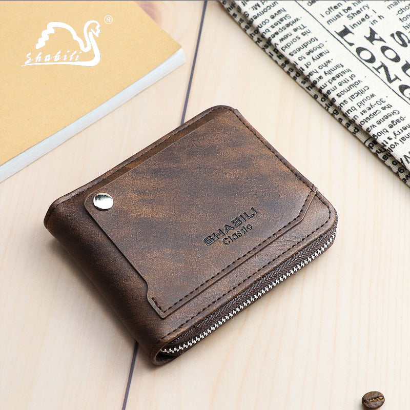 Men's Short Classic Fashion Male Large Capacity Men's Wallets