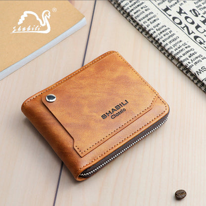 Men's Short Classic Fashion Male Large Capacity Men's Wallets