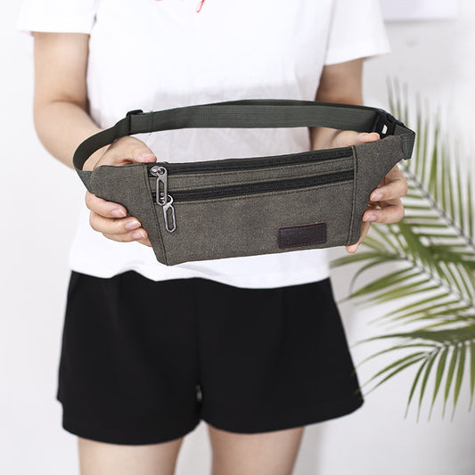 Women's & Men's & Thick Canvas Fitness Running Waterproof Bags