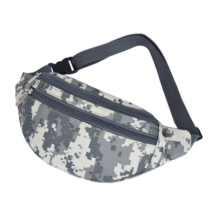 Women's & Men's & Camouflage Oxford Cloth Water-resistant Men's Waist Packs