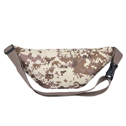 Women's & Men's & Camouflage Oxford Cloth Water-resistant Men's Waist Packs