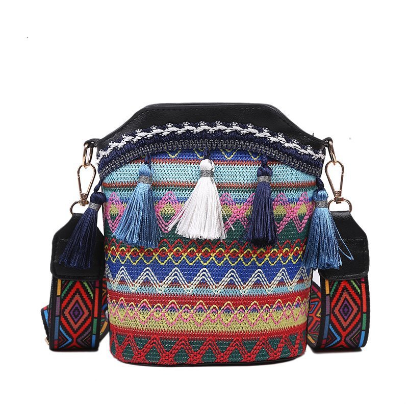 Women's Super Popular Ethnic Style Unique Tassel Shoulder Bags