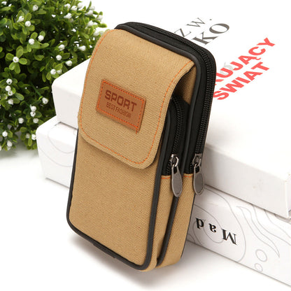 Canvas Inch Mobile Wear Construction Site Phone Bags