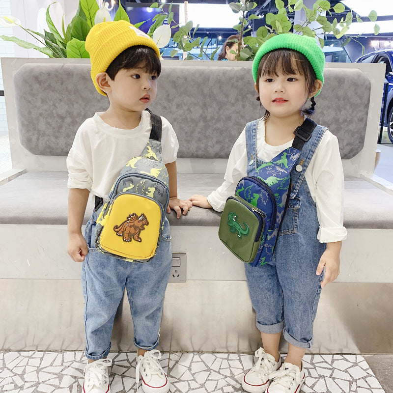 Pochettes pour enfants Garçons Dinosaure Petite Mode Pour Sacs À Bandoulière Pour Enfants