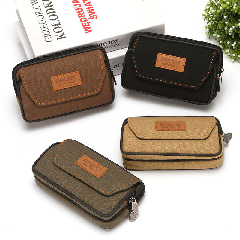 Canvas Inch Mobile Wear Construction Site Phone Bags