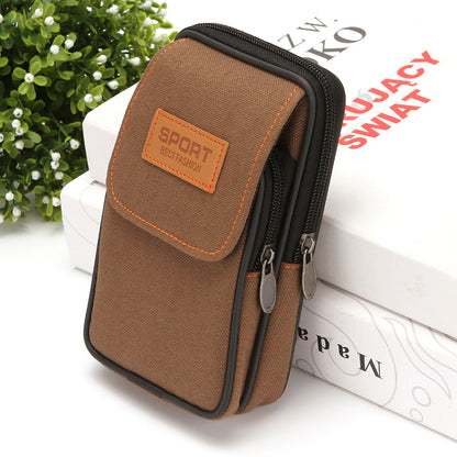 Canvas Inch Mobile Wear Construction Site Phone Bags