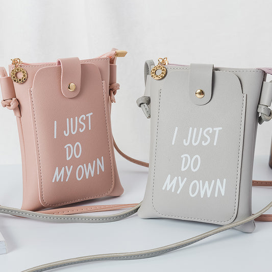 Creative Mobile Female Korean Simple Summer Phone Bags