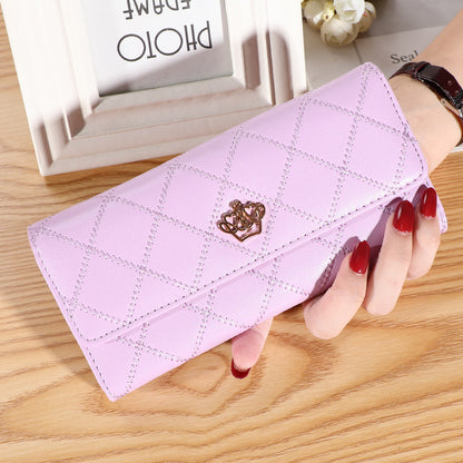 Women's Glamorous Embroidered Crown Fashion Multifunctional Coin Purses