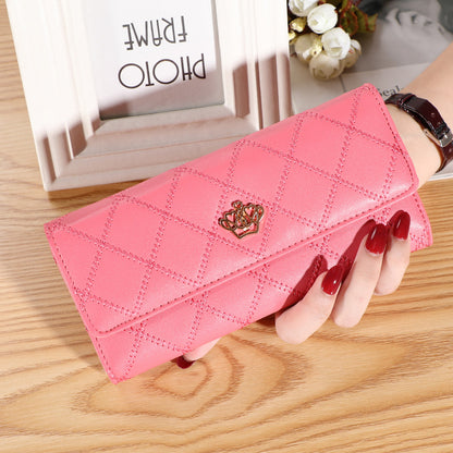 Women's Glamorous Embroidered Crown Fashion Multifunctional Coin Purses