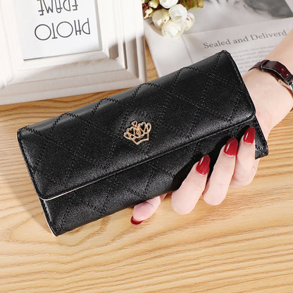 Women's Glamorous Embroidered Crown Fashion Multifunctional Coin Purses