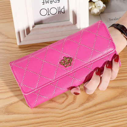 Women's Glamorous Embroidered Crown Fashion Multifunctional Coin Purses