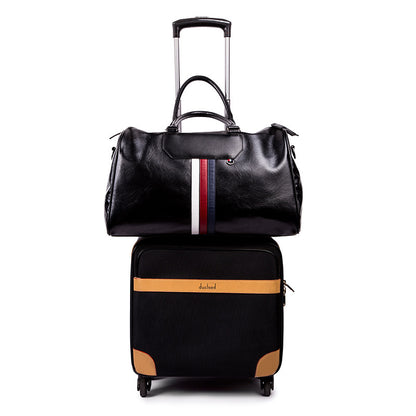 Sacs de voyage portables en cuir pour hommes