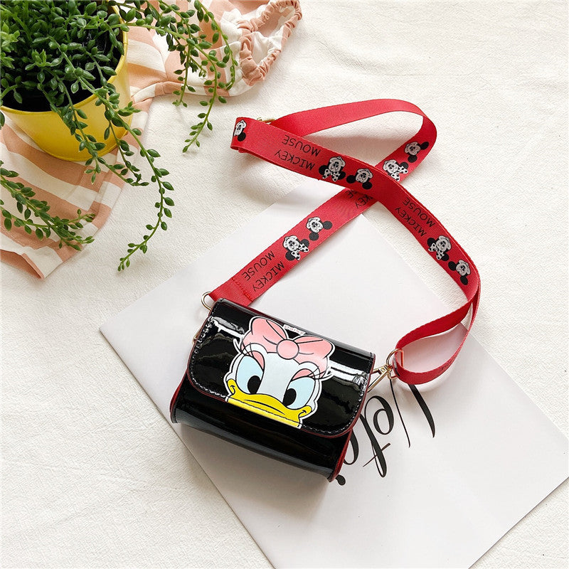 Children's Cute Cartoon Fashion Boys Mini Square Children's Shoulder Bags