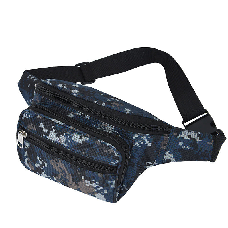 Women's & Men's & Pocket Camouflage Leisure Slanted Business Men's Waist Packs