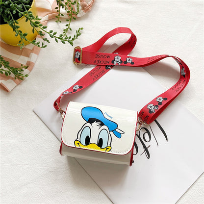 Children's Cute Cartoon Fashion Boys Mini Square Children's Shoulder Bags