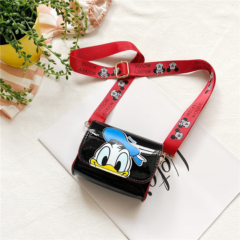 Children's Cute Cartoon Fashion Boys Mini Square Children's Shoulder Bags