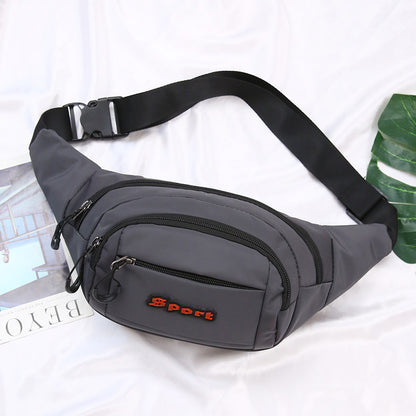 Men's Running Waterproof Change Mobile Printed Men's Waist Packs