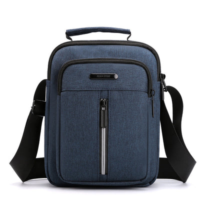 Men's Fashion Nylon Vertical Simple Lightweight Trendy Men's Messenger Bags