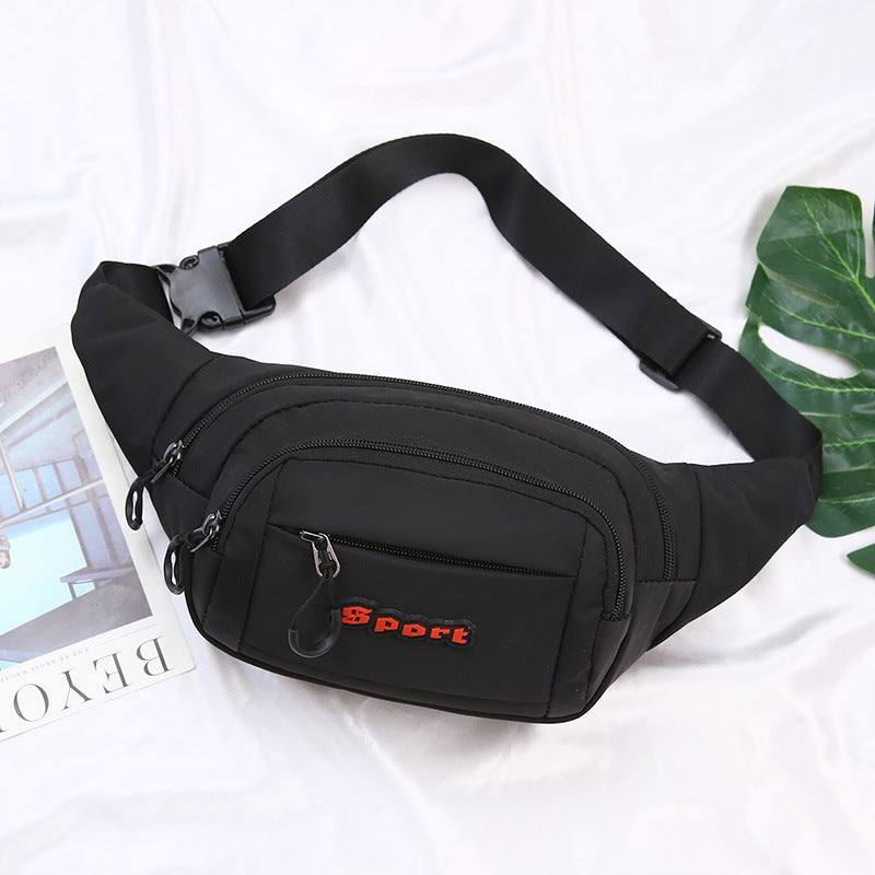 Men's Running Waterproof Change Mobile Printed Men's Waist Packs