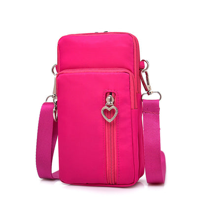 Women's Korean Style Mobile Vertical Mini Phone Bags