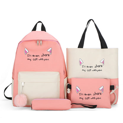 Attractive Popular Pretty Artistic Fresh Nylon Backpacks