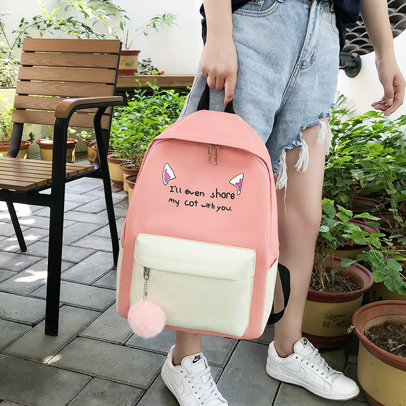 Attractive Popular Pretty Artistic Fresh Nylon Backpacks