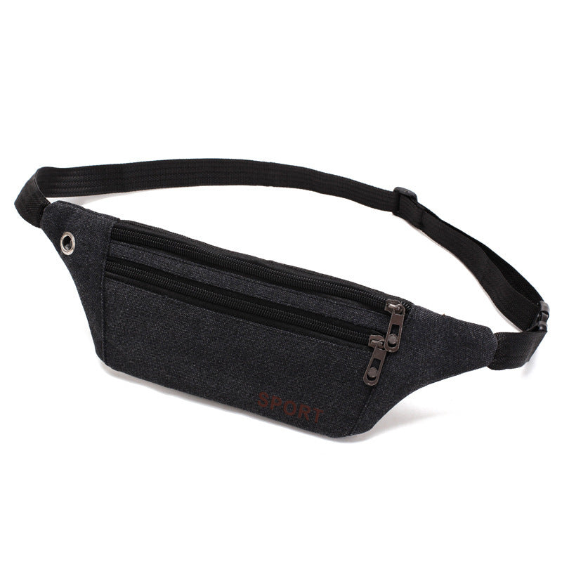 Women's & Men's & Stall Sporty Simplicity Oxford Cloth Men's Waist Packs