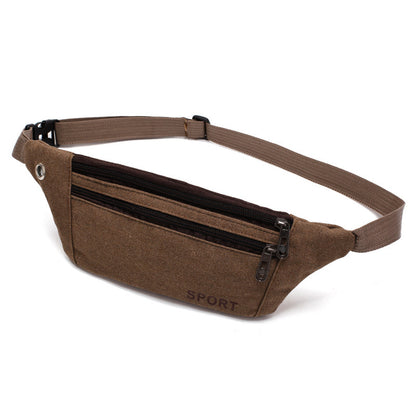 Women's & Men's & Stall Sporty Simplicity Oxford Cloth Men's Waist Packs